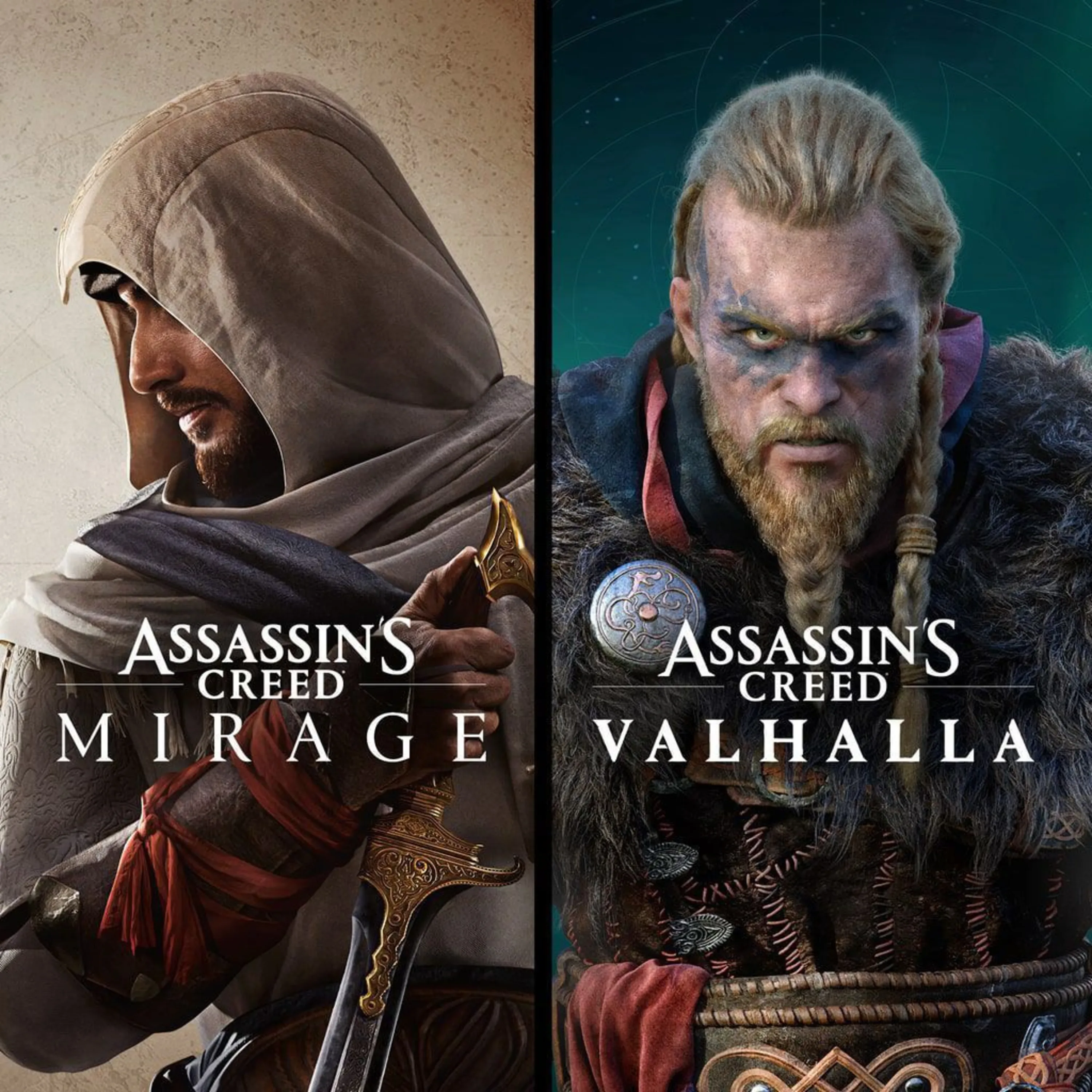اکانت قانونی Assassin's Creed Mirage & Assassin's Creed Valhalla Bundle برای PS5 و PS4