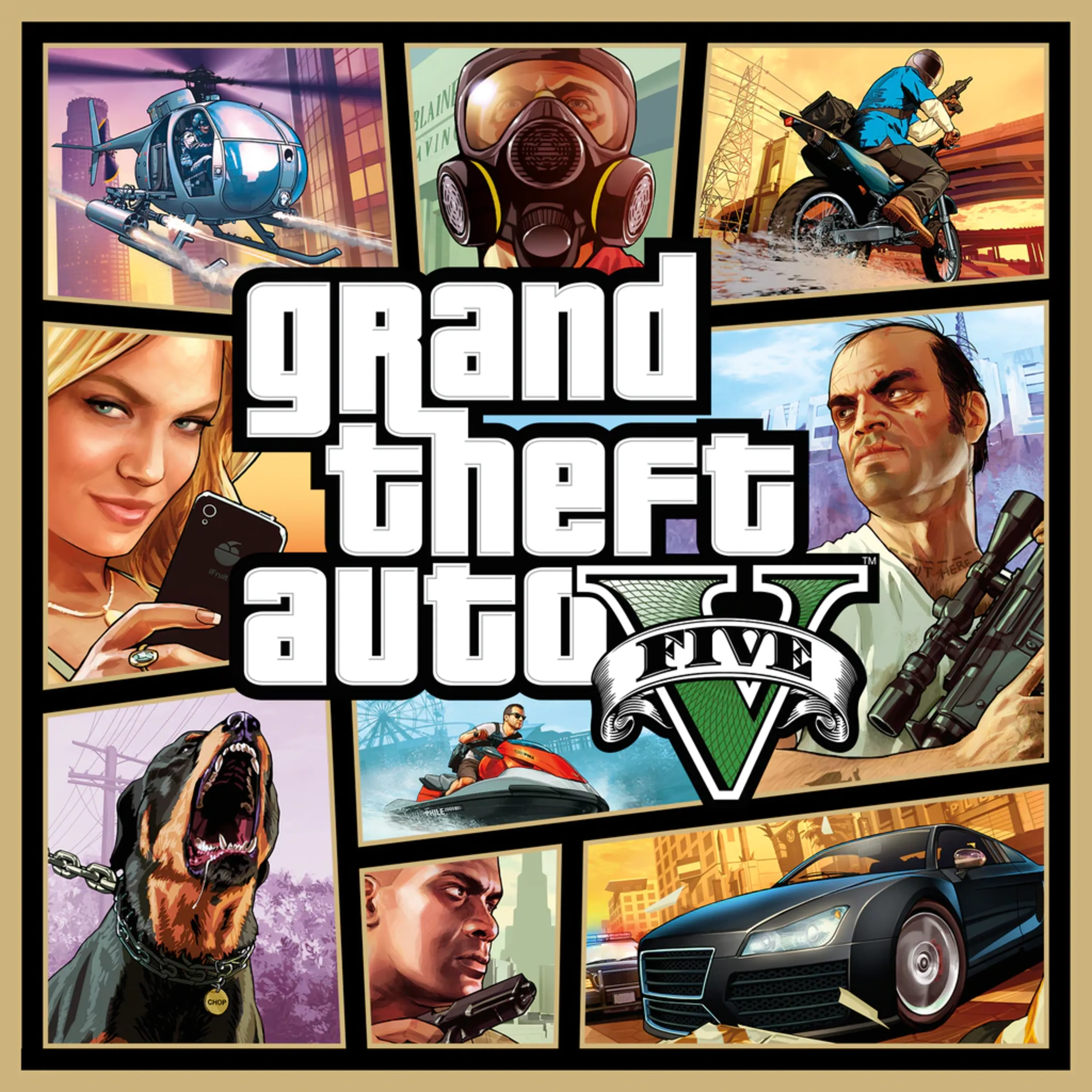 اکانت قانونی GTA V- Grand Theft Auto V (نسخه گرافیکی مخصوص PS5) برای PS5