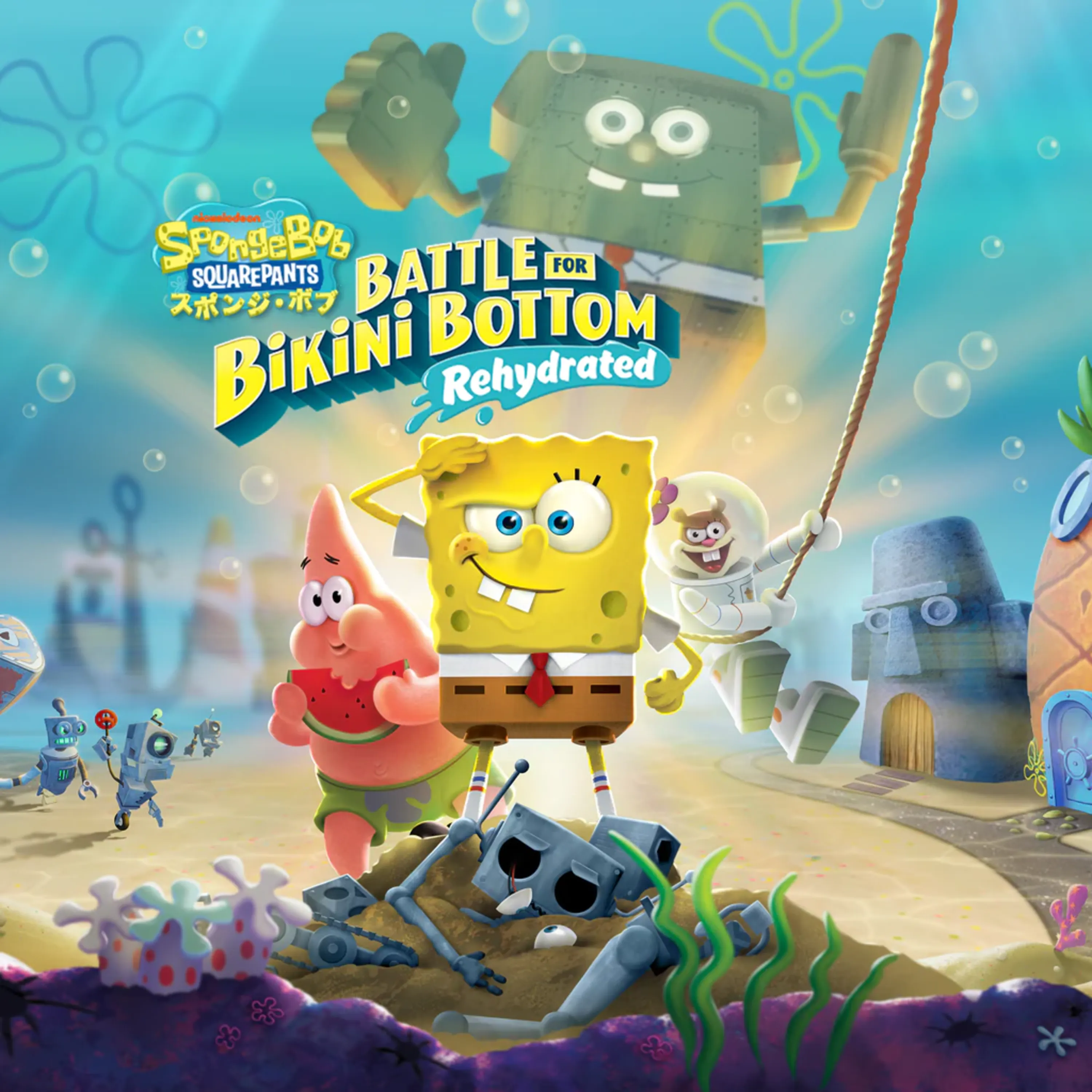 اکانت قانونی SpongeBob SquarePants: Battle for Bikini Bottom – Rehydrated برای PS5 و PS4