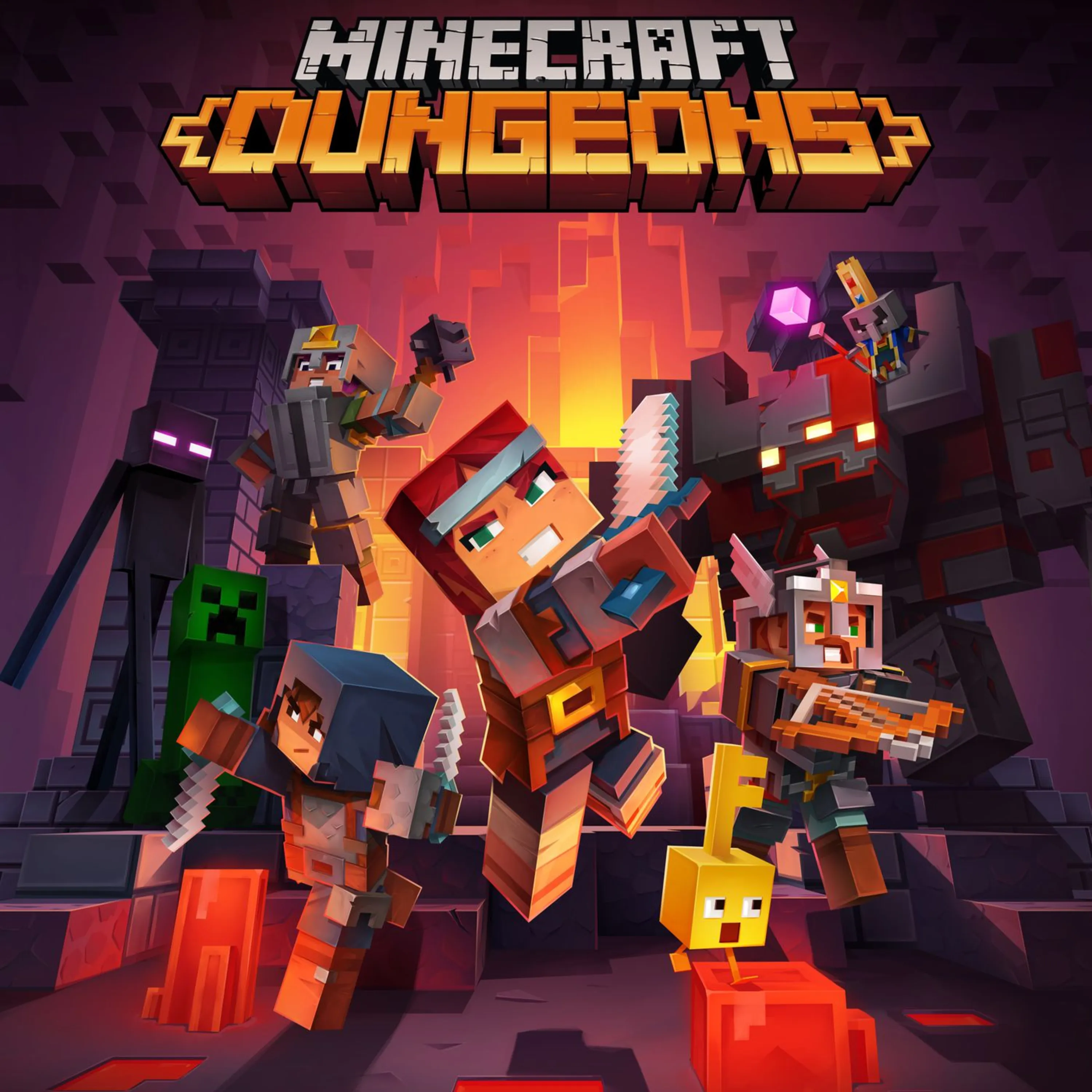اکانت قانونی Minecraft Dungeons برای PS5 و PS4
