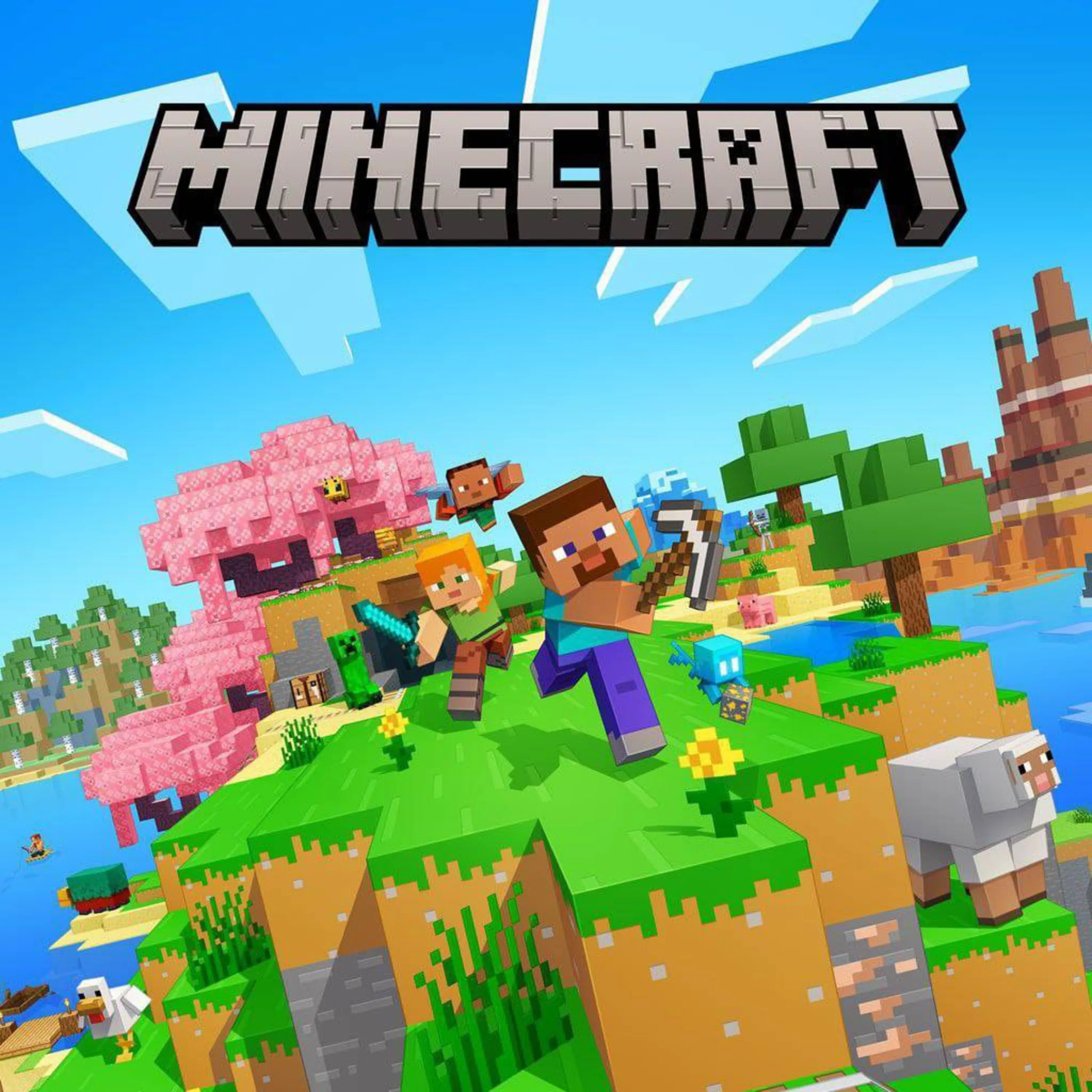 اکانت قانونی Minecraft برای PS5 و PS4