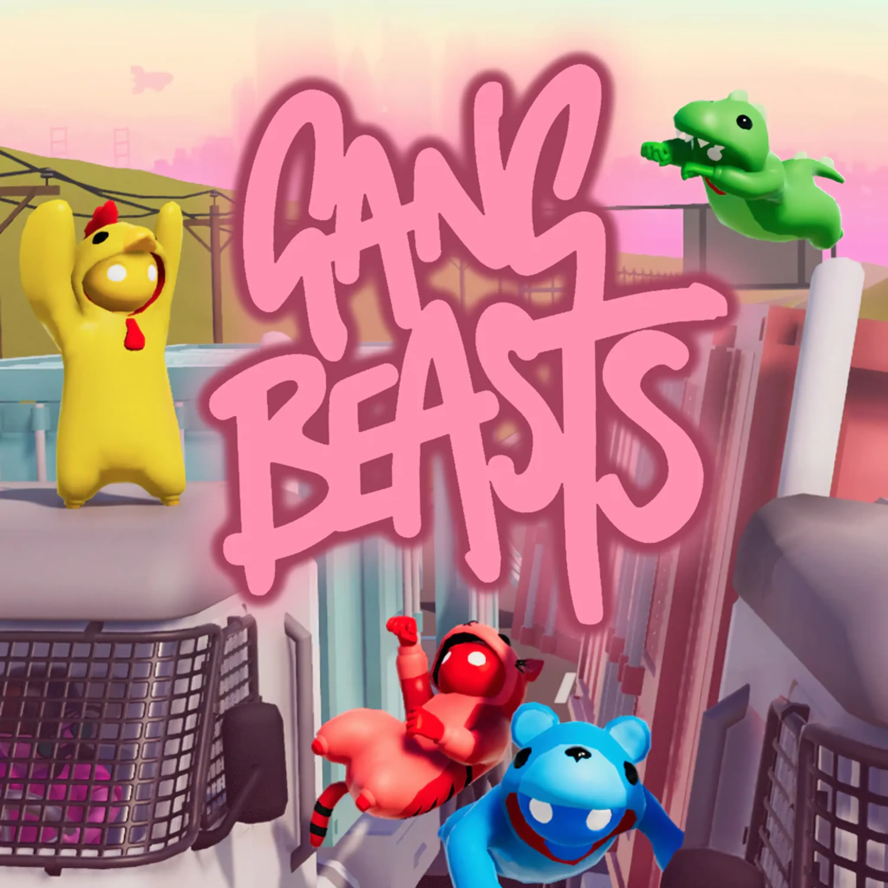 اکانت قانونی Gang Beasts برای PS5 و PS4