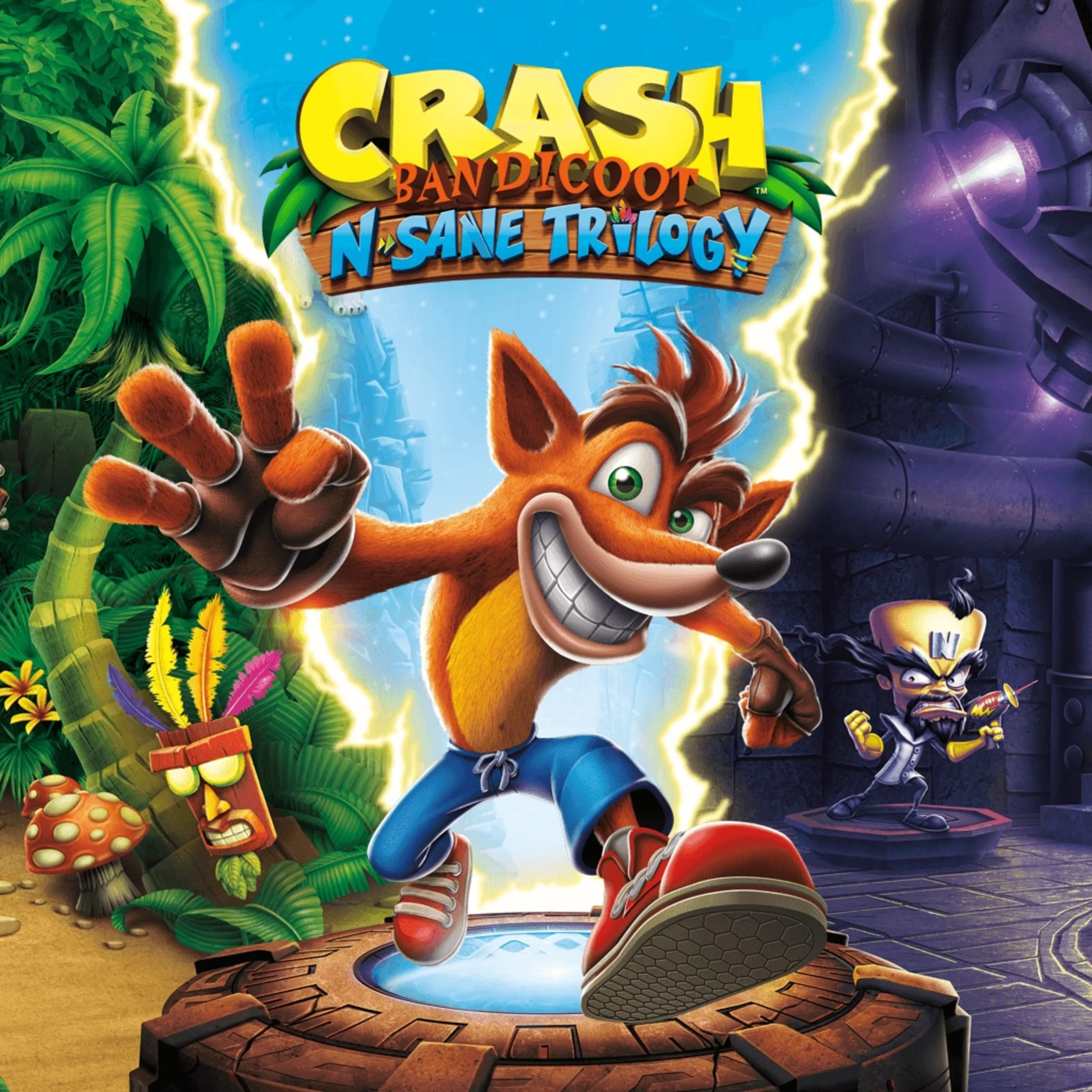 اکانت قانونی Crash Bandicoot N. Sane Trilogy برای PS5 و PS4