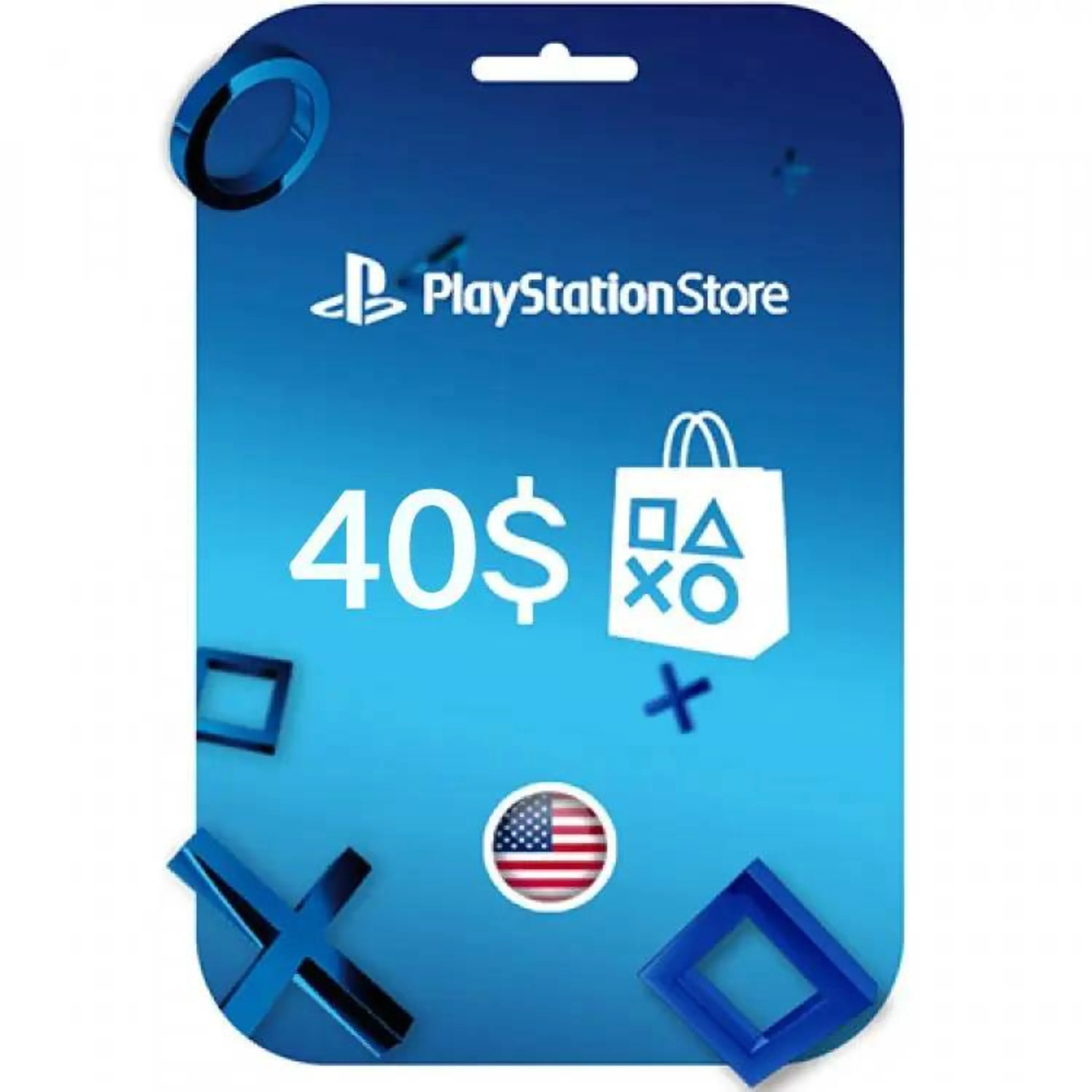 گیفت کارت PSN آمریکا 40 دلاری