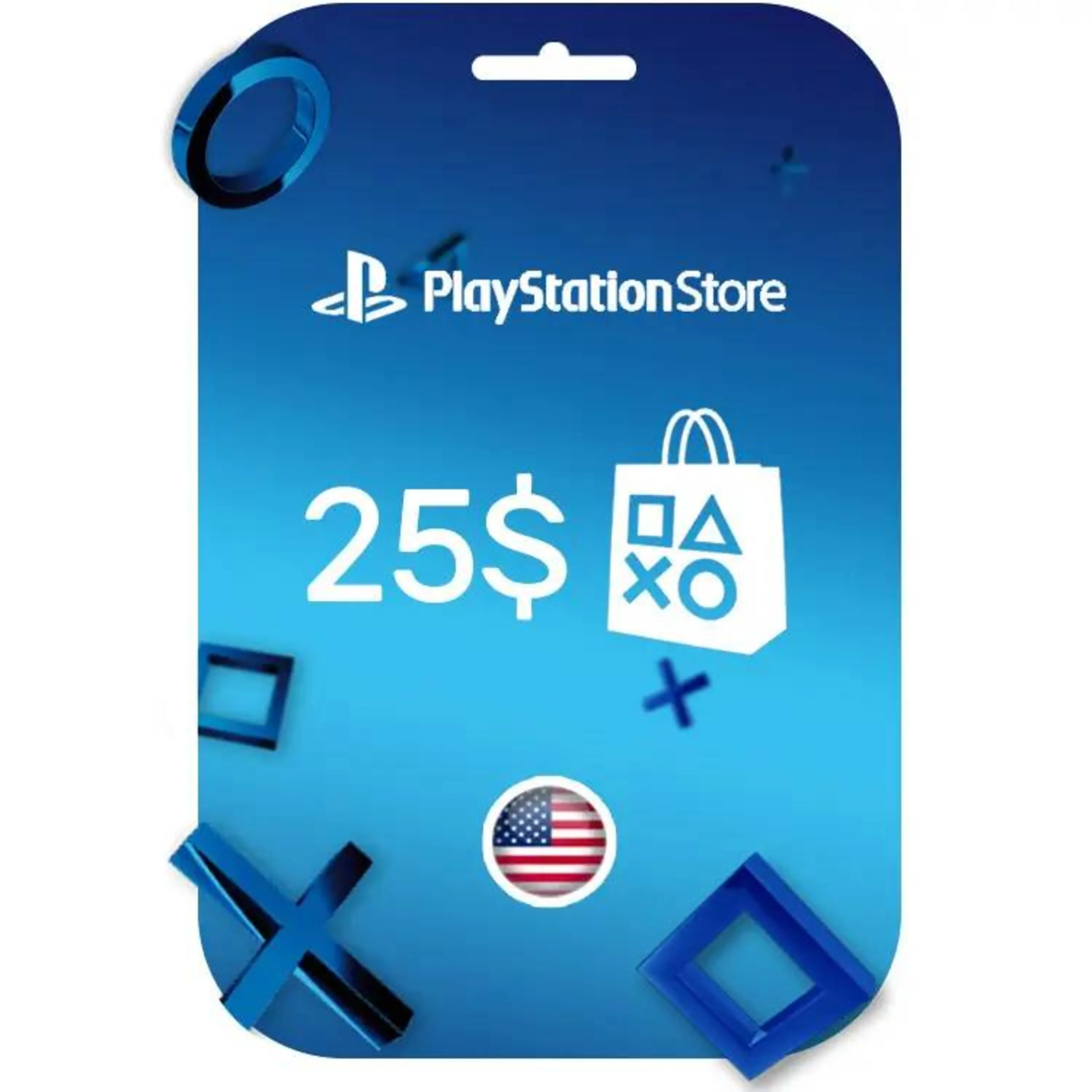 گیفت کارت PSN آمریکا 25 دلاری