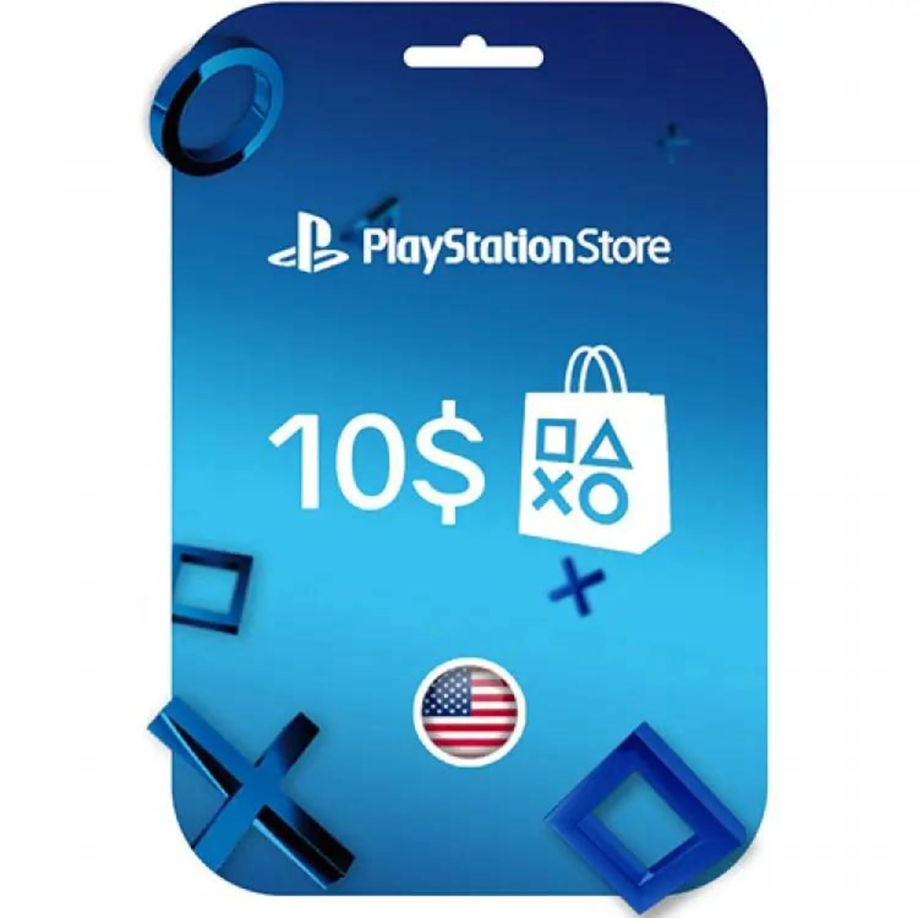 گیفت کارت PSN آمریکا 10 دلاری
